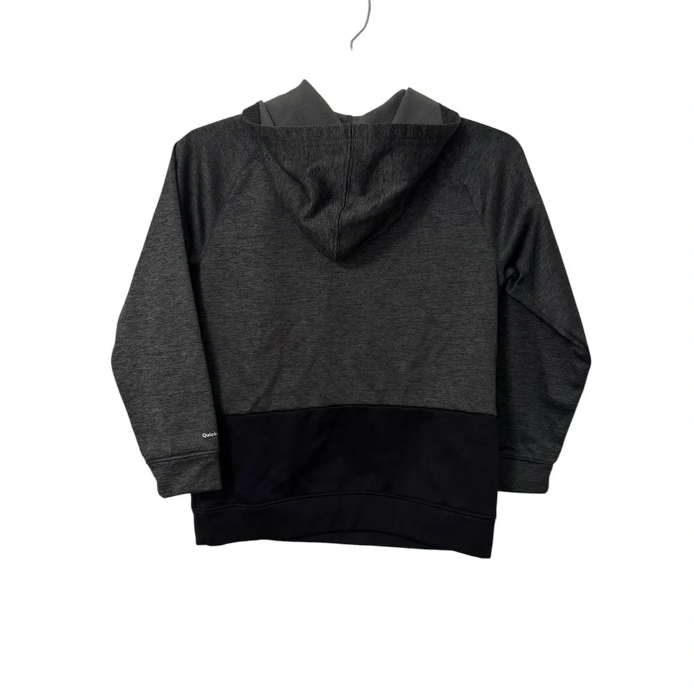 Xersion Gray and Black Pullover Hoodie Boys Size 10/12